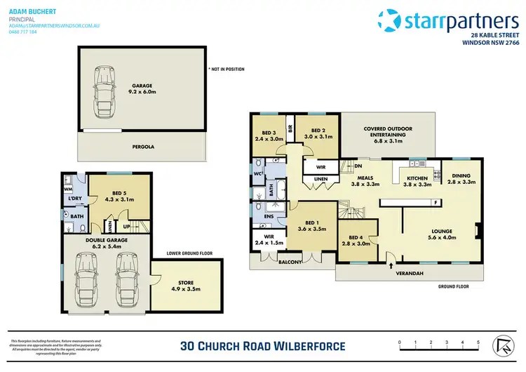 Floorplan of Homely house listing, 30 Church Road, Wilberforce NSW 2756