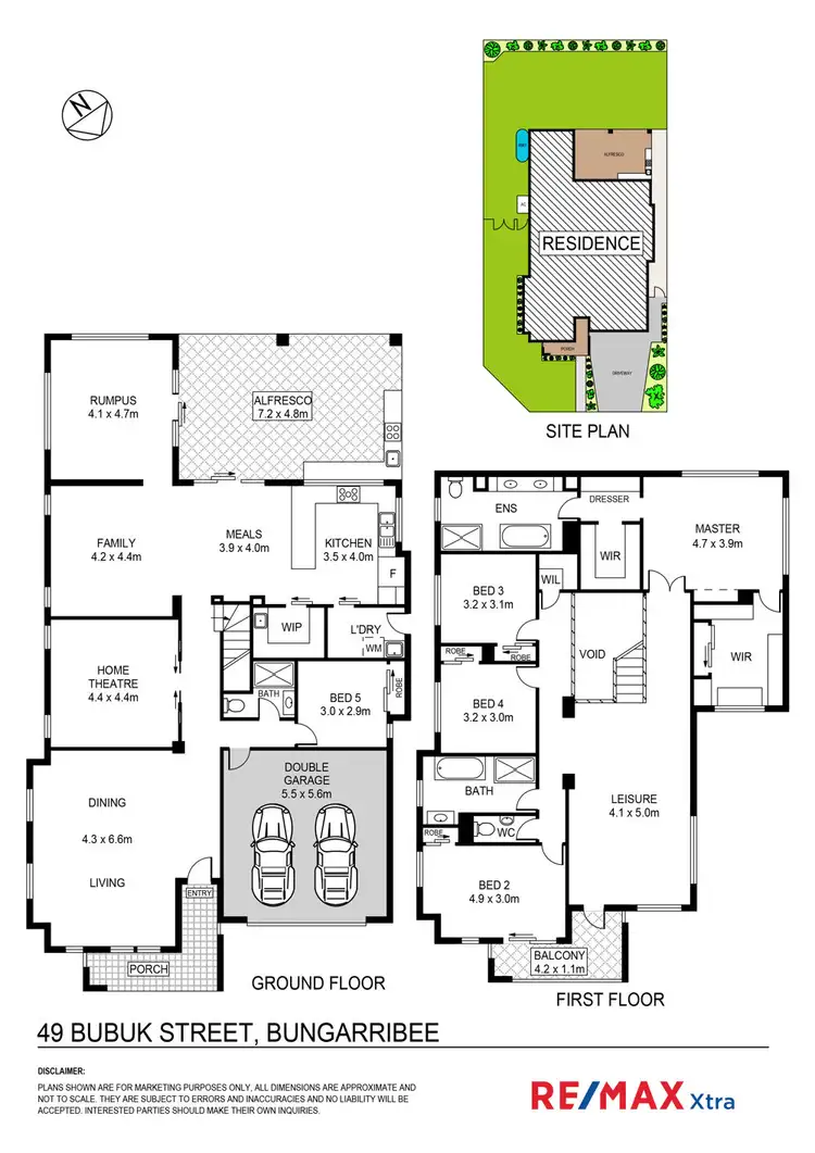 Floorplan of Homely house listing, 49 Bubuk Street, Bungarribee NSW 2767