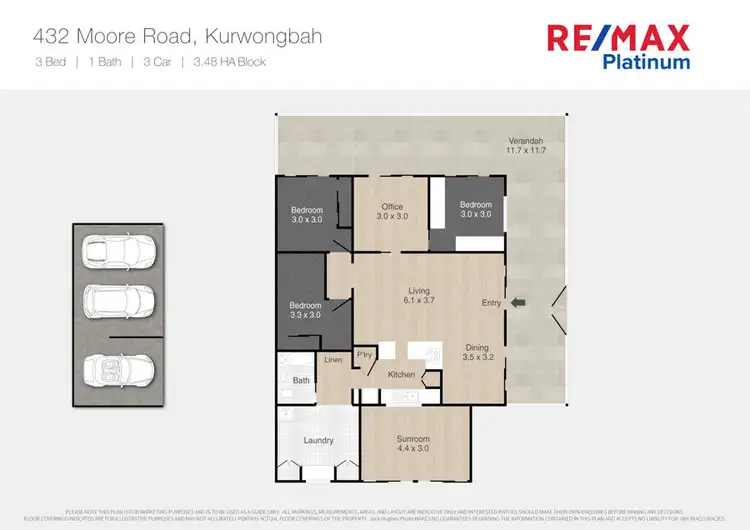 Floorplan of Homely house listing, 432 Moore Road, Kurwongbah QLD 4503