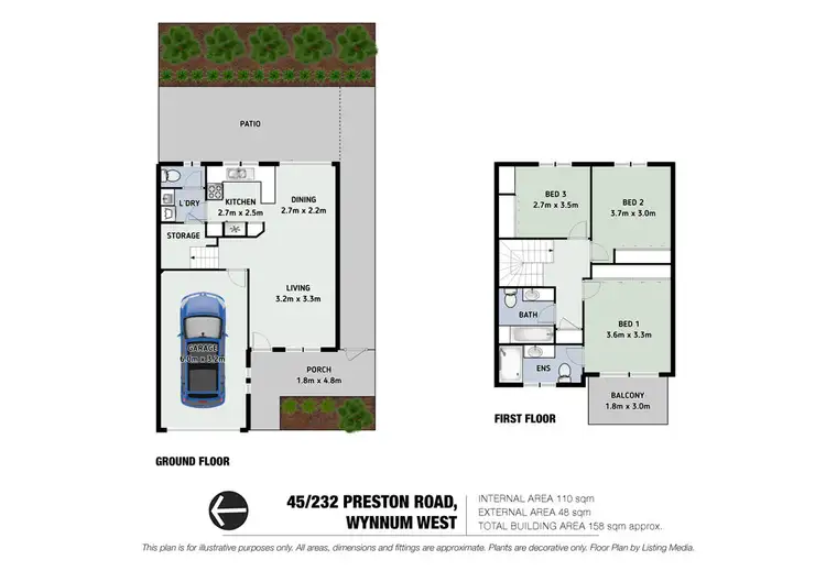 Floorplan of Homely house listing, 45/232 Preston Road, Wynnum West QLD 4178