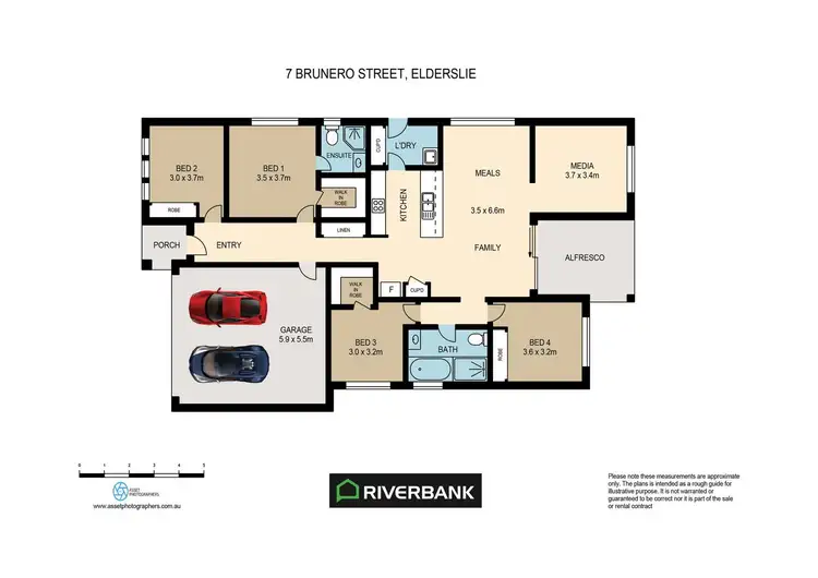 Floorplan of Homely house listing, 7 Brunero Street, Elderslie NSW 2570