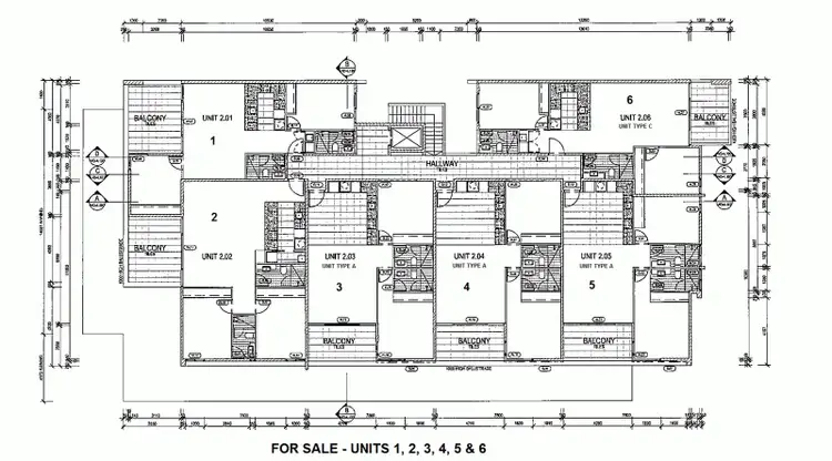 Floorplan of Homely unit listing, 4/16 Market Street, Woolgoolga NSW 2456