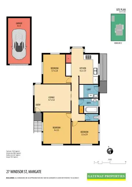 Floorplan of Homely house listing, 27 WINDSOR STREET, Margate QLD 4019