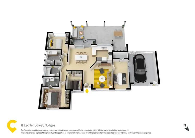 Floorplan of Homely house listing, 15 Lachlan Street, Nudgee QLD 4014