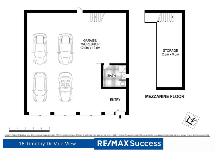 Floorplan of Homely land listing, 18 Timothy Drive, Vale View QLD 4352
