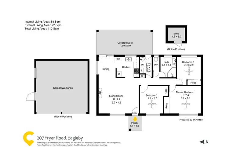 Floorplan of Homely house listing, z207 Fryar Road, Eagleby QLD 4207