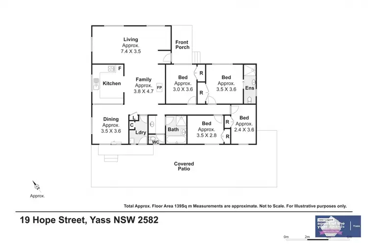 Floorplan of Homely house listing, 19 Hope Street, Yass NSW 2582