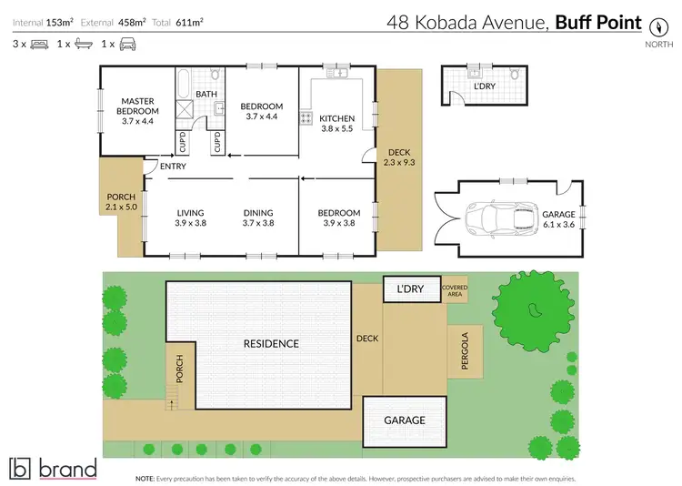 Floorplan of Homely house listing, 48 Kobada Avenue, Buff Point NSW 2262