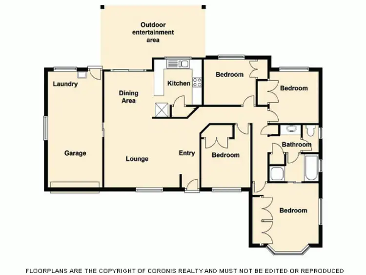 Floorplan of Homely house listing, Address available on request