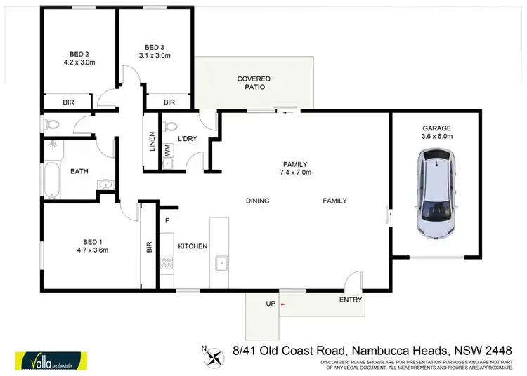 Floorplan of Homely house listing, 8/41 Old Coast Road, Nambucca Heads NSW 2448