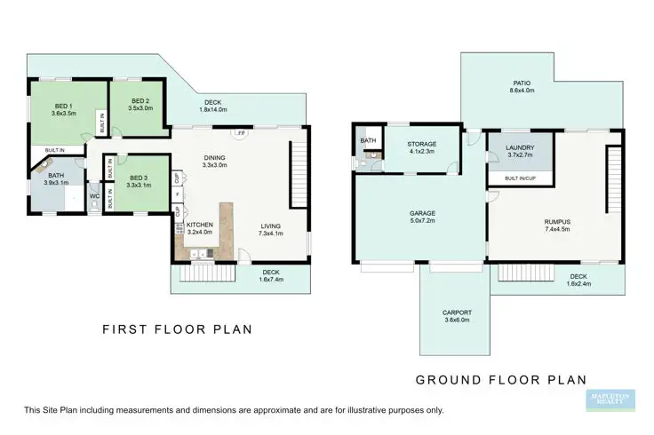 Floorplan of Homely house listing, 1 Falcon Court, Mapleton QLD 4560