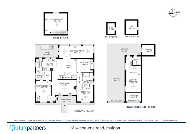 Floorplan of Homely house listing, 13 Winbourne Road, Mulgoa NSW 2745