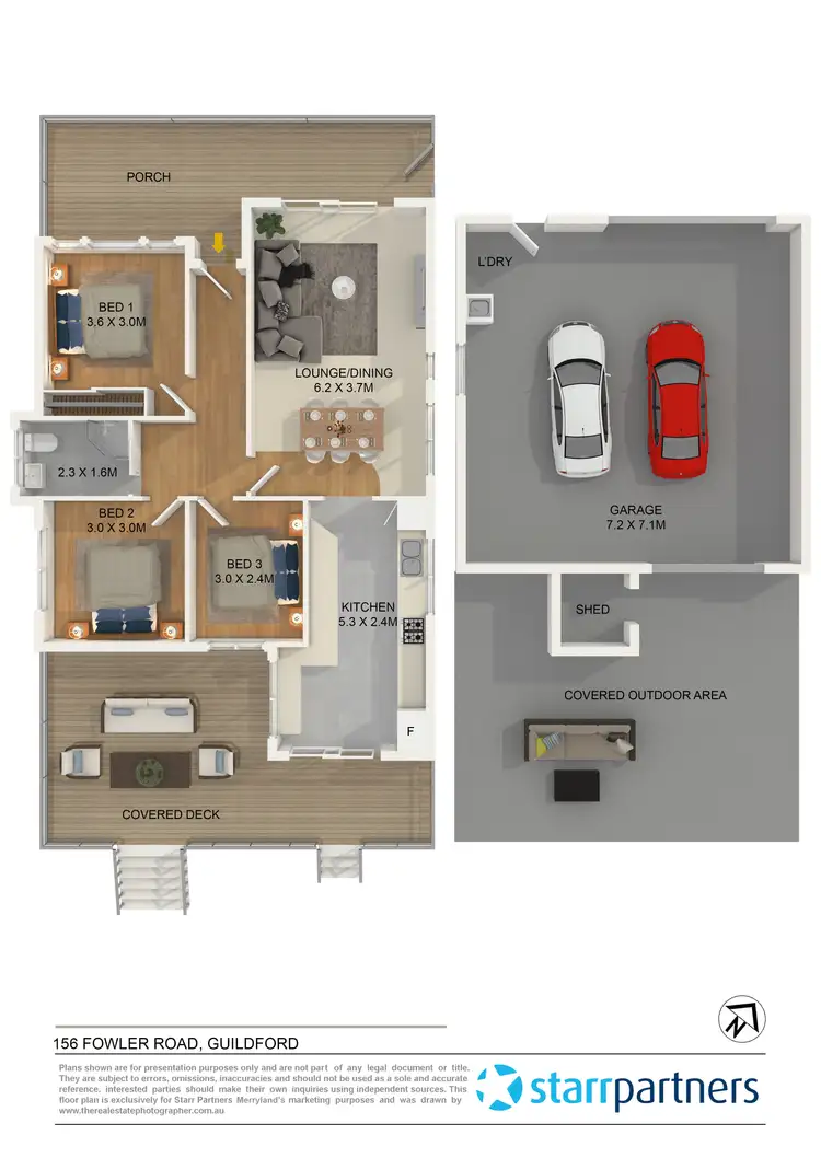 Floorplan of Homely house listing, 156 Fowler Road, Guildford NSW 2161