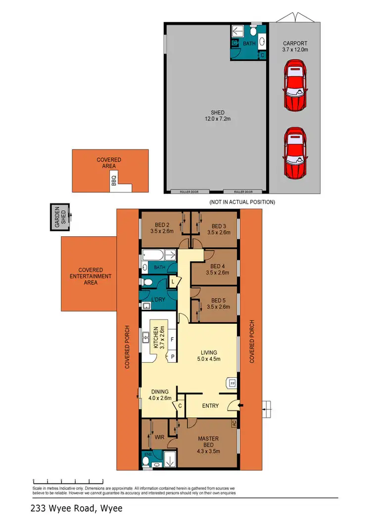 Floorplan of Homely house listing, 233 Wyee Road, Wyee NSW 2259
