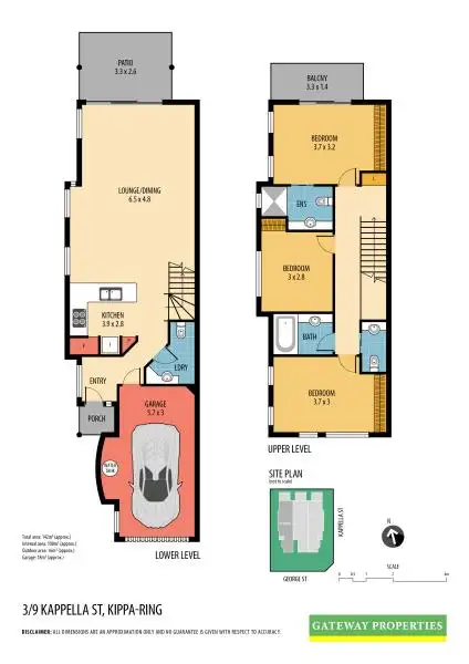 Floorplan of Homely townhouse listing, 3/9 Kappella Street, Kippa-ring QLD 4021