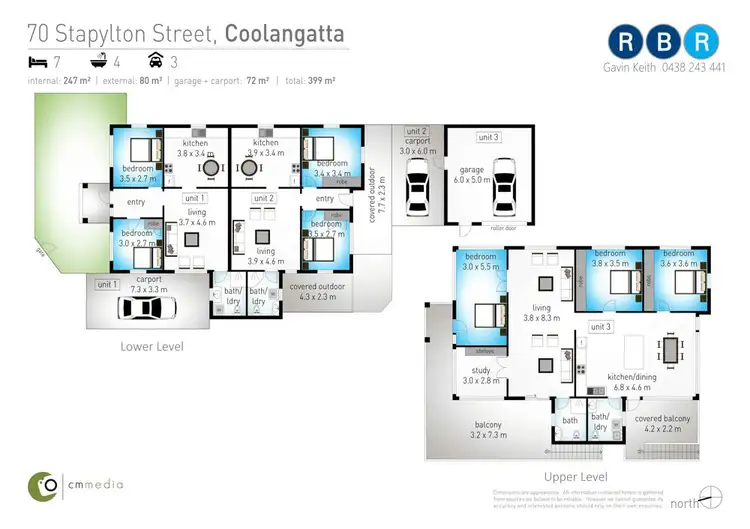 Floorplan of Homely house listing, 70 Stapylton Street, Coolangatta QLD 4225