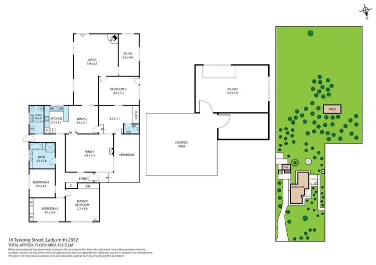 Floorplan of Homely house listing, 16 Tywong Street, Ladysmith NSW 2652