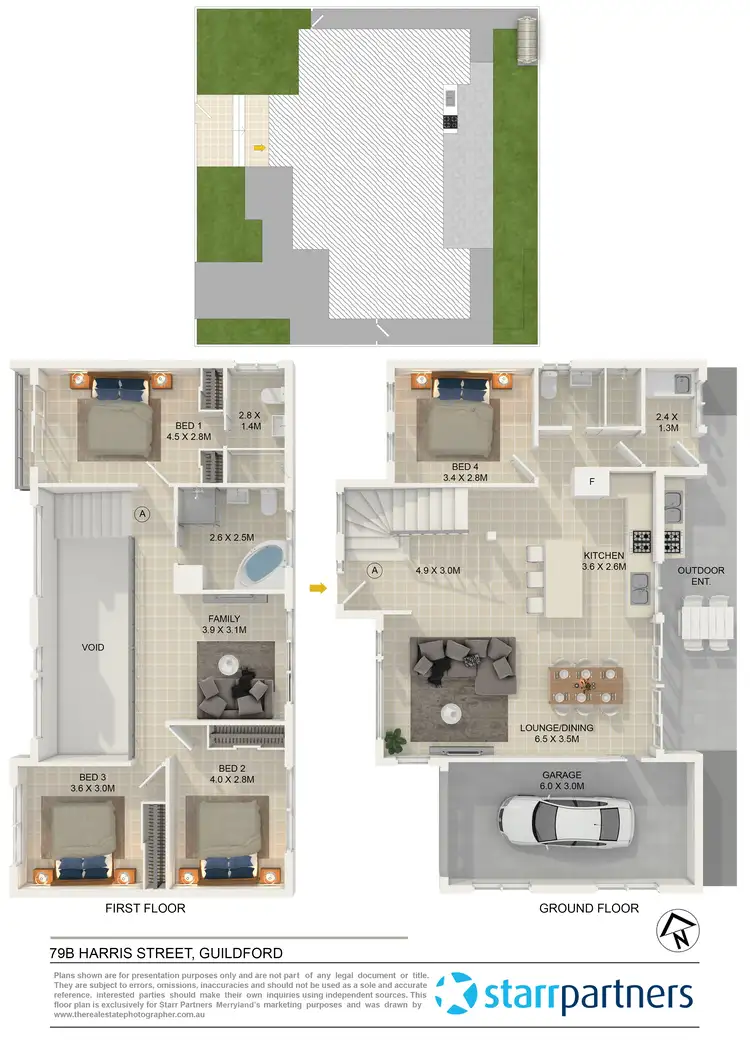 Floorplan of Homely house listing, 79b Harris Street, Guildford NSW 2161