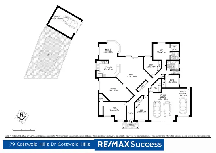 Floorplan of Homely house listing, 79 Cotswold Hills Drive, Cotswold Hills QLD 4350