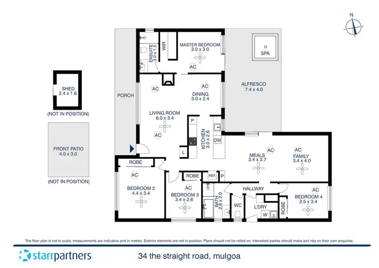 Floorplan of Homely house listing, 34 The Straight Road, Mulgoa NSW 2745