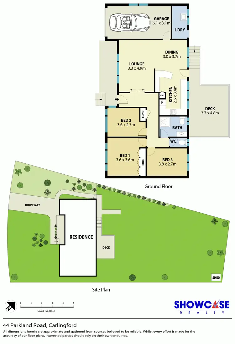 Floorplan of Homely house listing, 44 Parkland Road, Carlingford NSW 2118