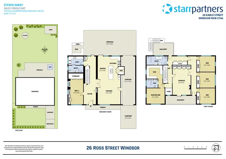 Floorplan of Homely house listing, 26 Ross Street, Windsor NSW 2756