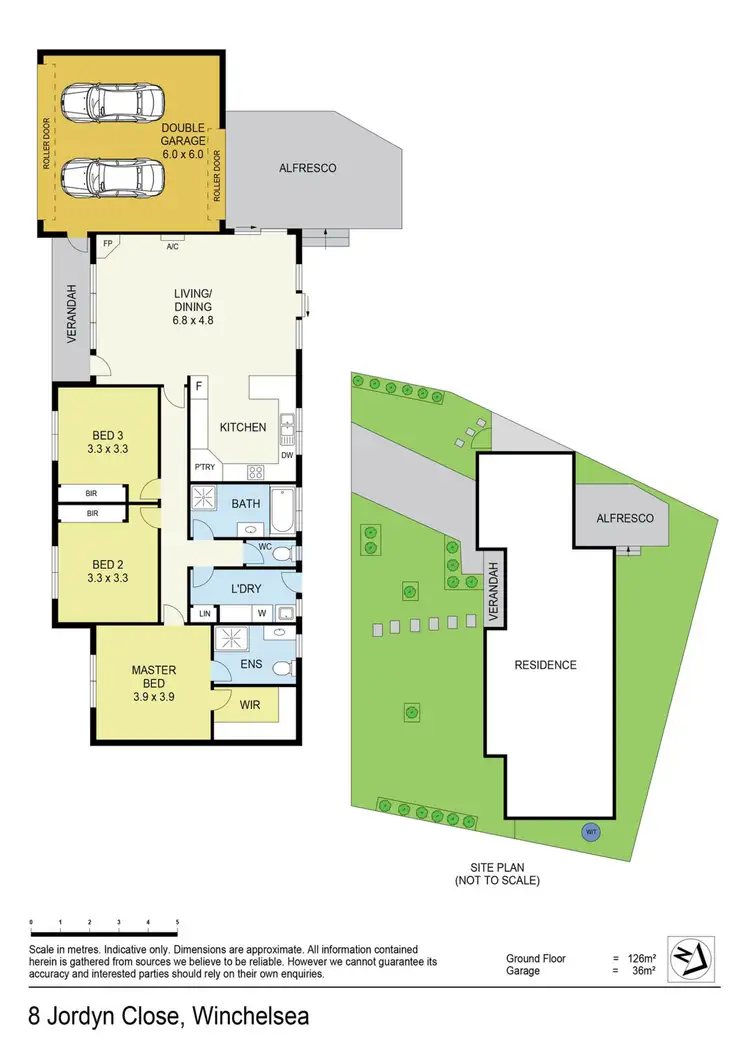 Floorplan of Homely house listing, 8 Jordyn Close, Winchelsea VIC 3241