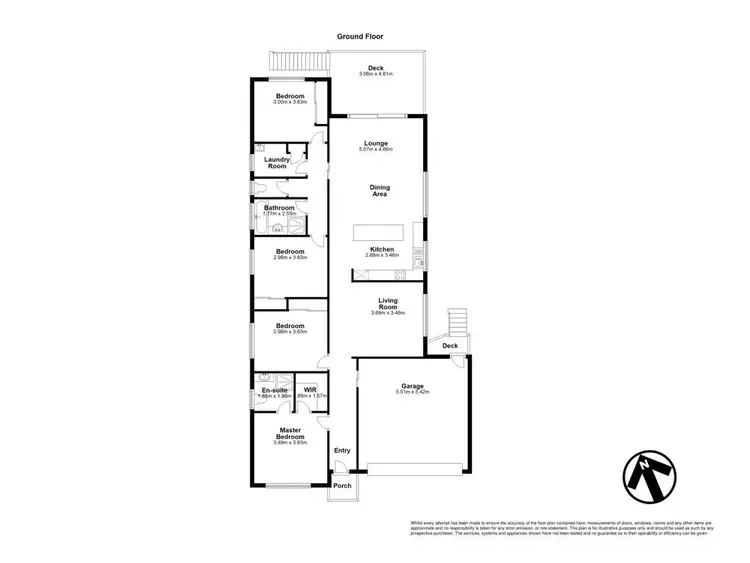 Floorplan of Homely house listing, 4 Morialta Street, Springfield Lakes QLD 4300