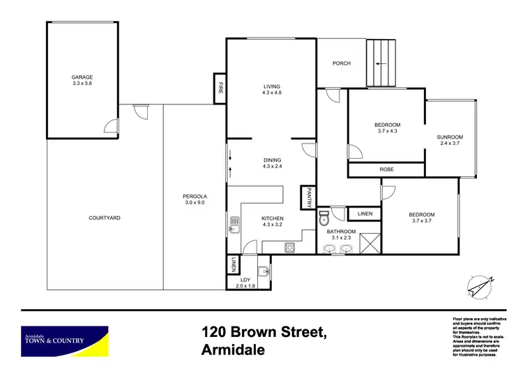 Floorplan of Homely house listing, 120 Brown Street, Armidale NSW 2350