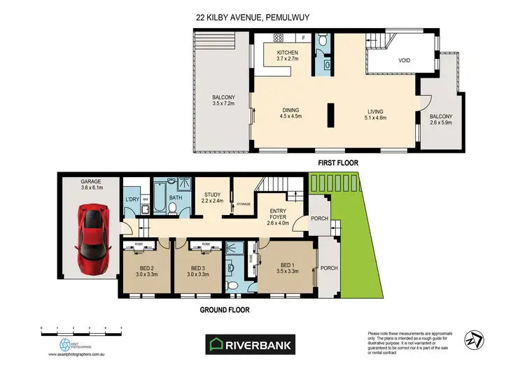 Floorplan of Homely house listing, 22 Kilby Ave, Pemulwuy NSW 2145