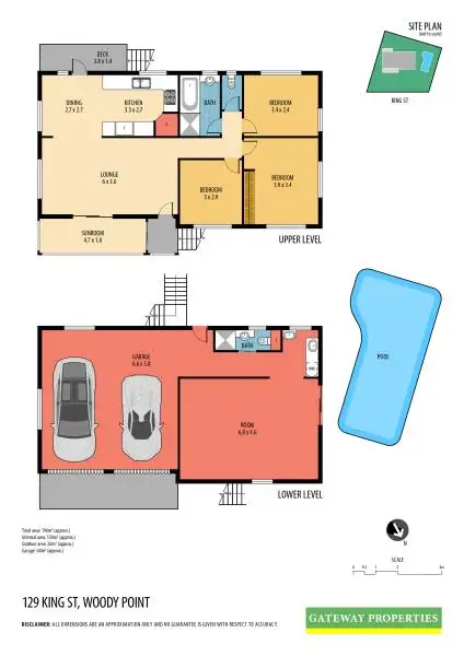 Floorplan of Homely house listing, 129 King Street, Woody Point QLD 4019