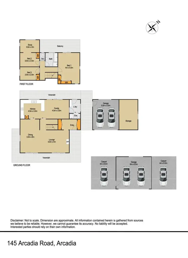 Floorplan of Homely house listing, 145 Arcadia Road, Arcadia NSW 2159