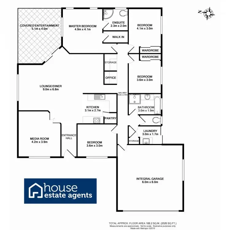 Floorplan of Homely house listing, 5 Grundy Street, Westbrook QLD 4350