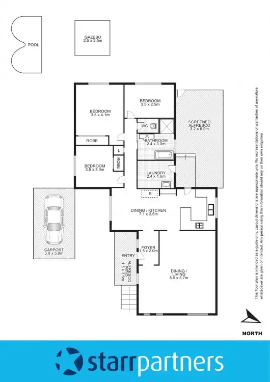 Floorplan of Homely house listing, 7 Hughes Avenue, Penrith NSW 2750