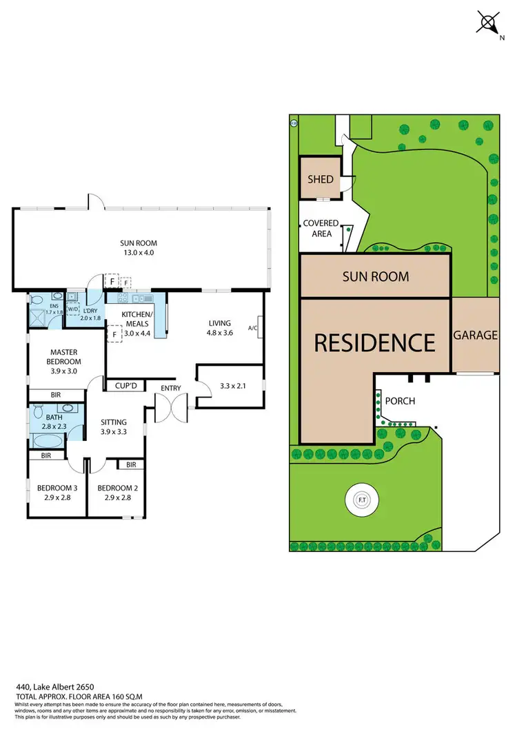 Floorplan of Homely house listing, 440 Lake Albert Road, Lake Albert NSW 2650