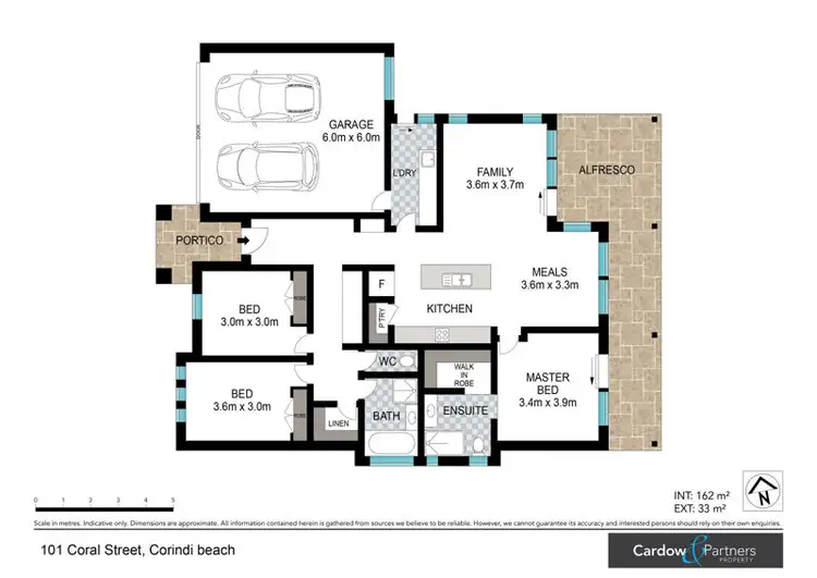 Floorplan of Homely house listing, 101 Coral Street, Corindi Beach NSW 2456