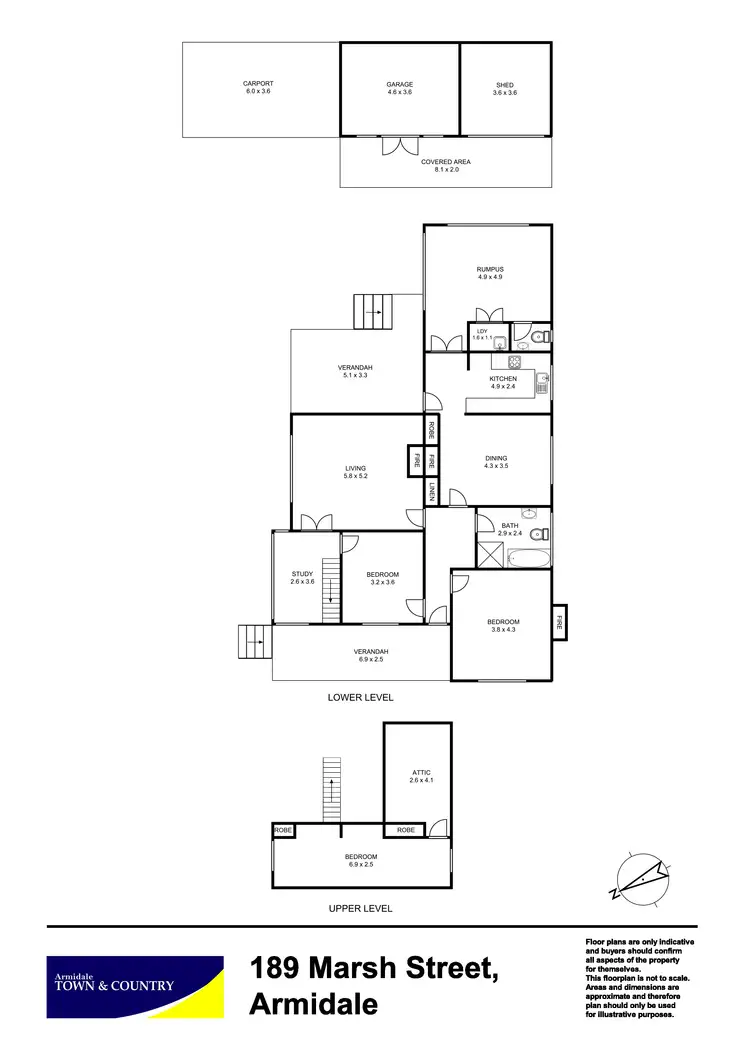 Floorplan of Homely house listing, 189 Marsh Street, Armidale NSW 2350