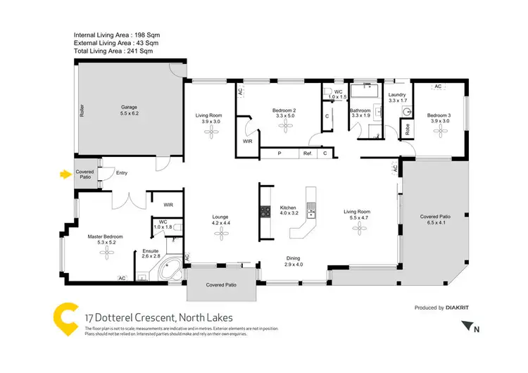 Floorplan of Homely house listing, 17 Dotterel Crescent, North Lakes QLD 4509