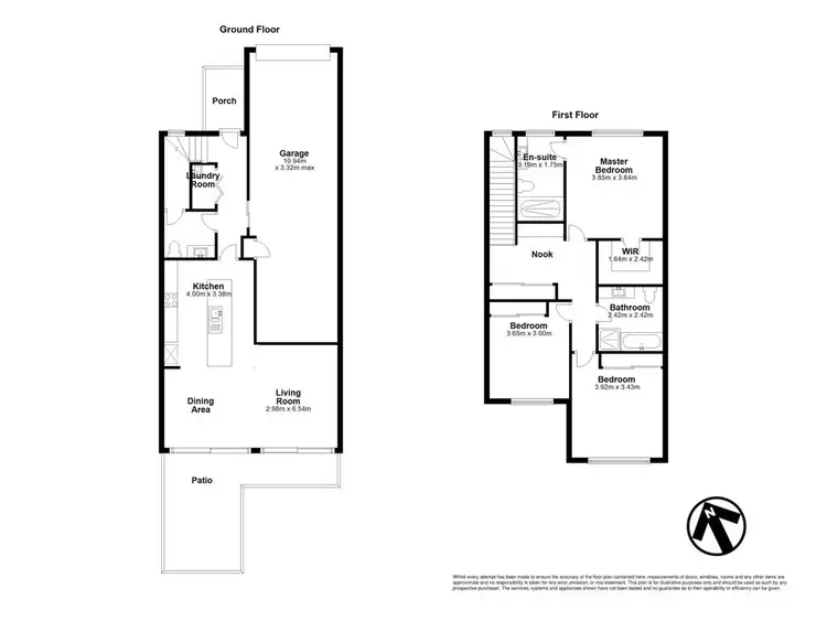 Floorplan of Homely house listing, 6 Worchester Crescent, Wakerley QLD 4154