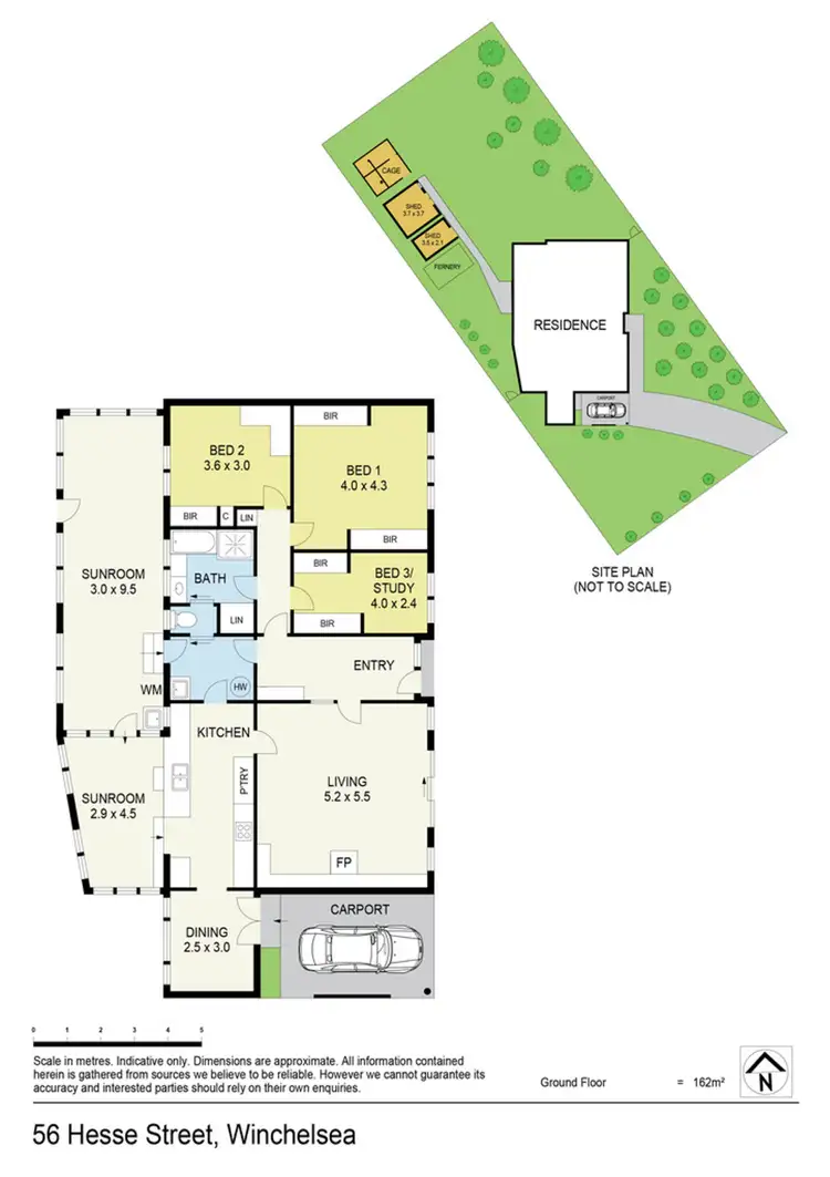 Floorplan of Homely house listing, 56 Hesse Street, Winchelsea VIC 3241