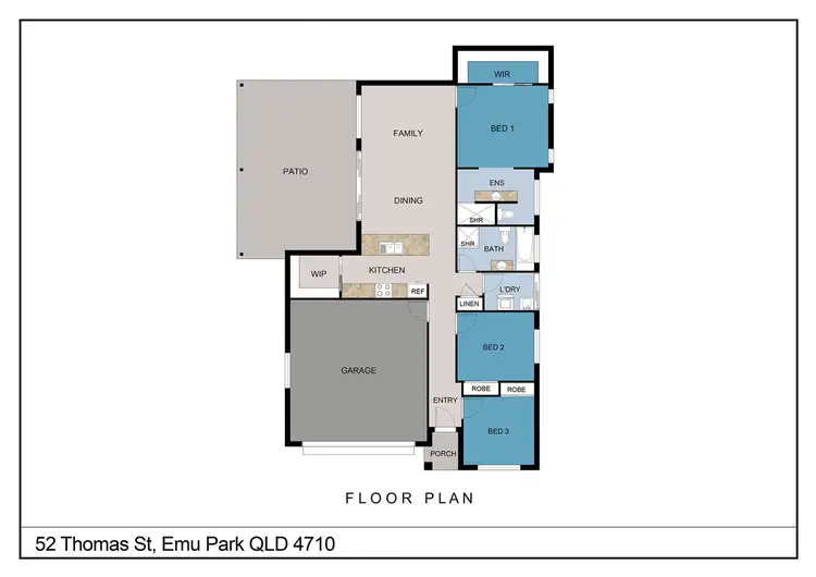 Floorplan of Homely house listing, 52 Thomas Street, Emu Park QLD 4710