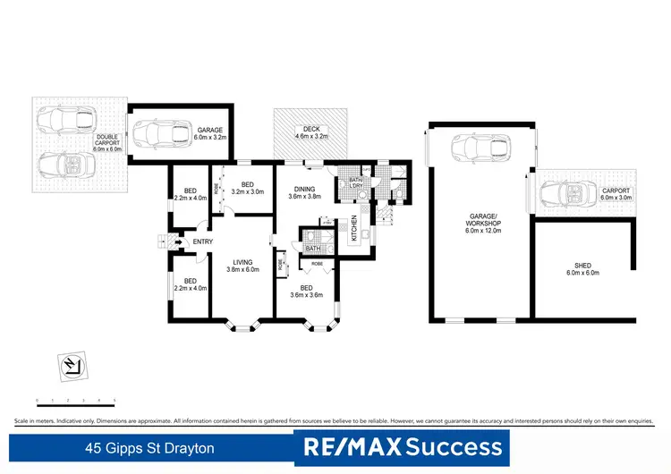 Floorplan of Homely house listing, 45 Gipps Street, Drayton QLD 4350