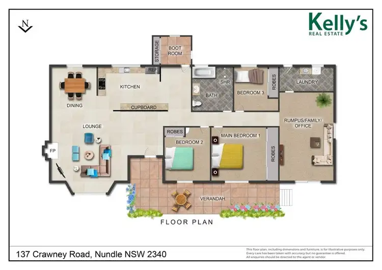 Floorplan of Homely rural property listing, Lot 12 Jenkins Street, Nundle NSW 2340