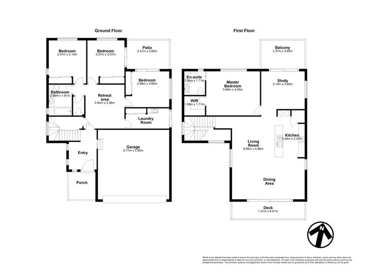 Floorplan of Homely house listing, 9 Plumeria Close, Kenmore QLD 4069