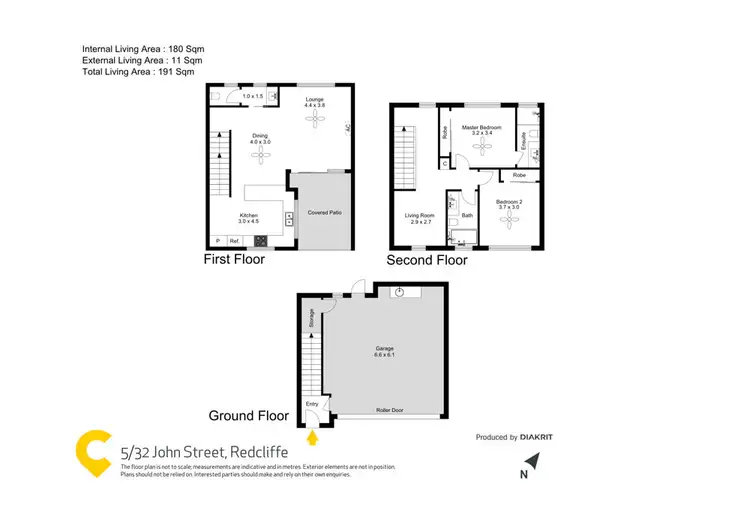 Floorplan of Homely townhouse listing, 5/32 John Street, Redcliffe QLD 4020