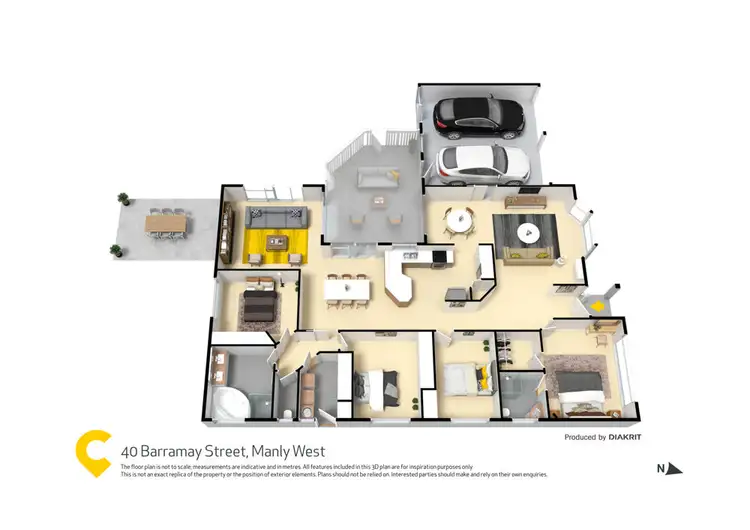 Floorplan of Homely house listing, 40 Barramay Street, Manly West QLD 4179