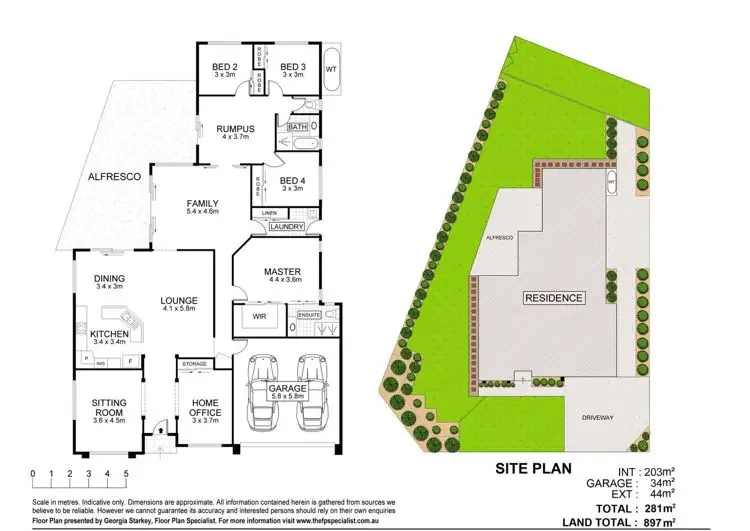 Floorplan of Homely house listing, 56 Robertson Drive, Burnside QLD 4560
