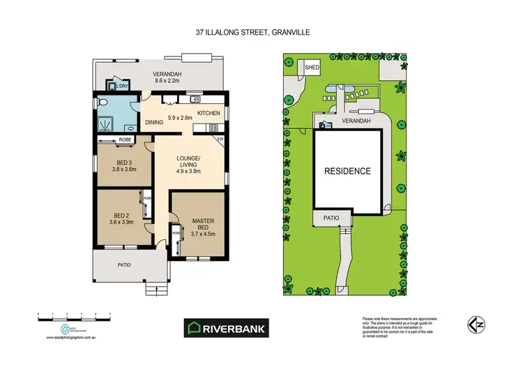 Floorplan of Homely house listing, 37 Illalong St, Granville NSW 2142