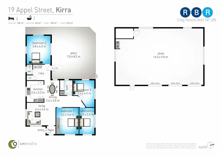 Floorplan of Homely house listing, 19 Appel Street, Kirra QLD 4225