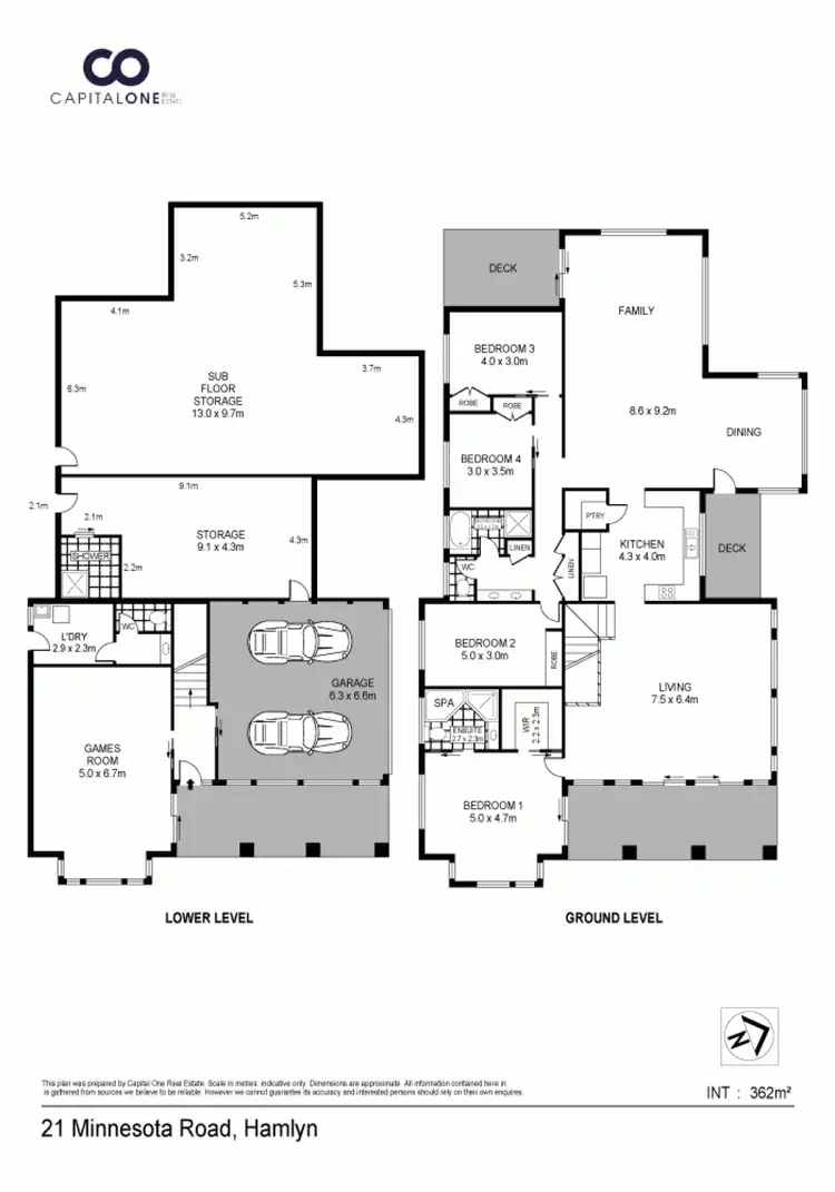 Floorplan of Homely house listing, 21 Minnesota Road, Hamlyn Terrace NSW 2259